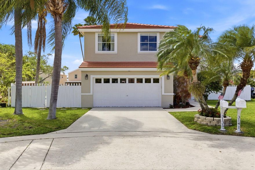 Welcome to Sunset Circle in Margate's desirable Coral Bay community. This 4-bedroom, 2.5-bath home offers 1696 square feet of open floorplan living space (1862 Adj. Bldg. Sq Ft) and sits on a 6,691 square foot cul-de-sac lot. Originally one of the community's model homes, the property features a newly resurfaced private pool, a screened-in patio, a home office with a partially converted two-car garage, a newer roof, and a freshly repainted exterior. Inside, the layout offers great space and functionality with an opportunity to update the kitchen to your personal style.  Enjoy resort style living with 3 community pools, tennis and basketball courts, 2 playgrounds, open spaces and A-rated schools within walking distance.   Completely hurricane ready with a 5000-watt portable generator included! Conveniently located near parks, schools, shopping, dining, and major roadways. A great opportunity to own a pool home in an established neighborhood with low HOA.