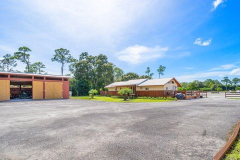 A home in Loxahatchee Groves