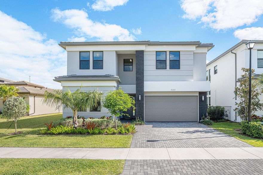 Welcome to one of the finest rental opportunities in Lotus Palm, a newly built designer-finished estate offering over 4,600 square feet of refined living in one of Boca Raton's most sought-after gated communities.  This 5-bedroom, 7-bath residence showcases a seamless modern coastal aesthetic with expansive living spaces, soaring ceilings, and abundant natural light throughout. The chef's kitchen is the centerpiece of the home, featuring premium appliances, an oversized island, and custom cabinetry; a dream for both everyday living and entertaining.  The primary suite is your private retreat with spa-inspired bath finishes and a generous closet space, while each additional bedroom is en-suite, providing comfort and privacy for family or guests. Floor-to-ceiling sliding glass doors open to a fully fenced backyard, delightful for enjoying South Florida living year-round. Residents of Lotus Palm enjoy access to world-class amenities including a clubhouse, fitness center, tennis courts, and resort-style pool, all conveniently situated near top-rated schools, upscale shopping and dining. Don't miss the opportunity to live in one of Boca Raton's premier new luxury communities! Serious inquiries only. Applicants should be prepared to provide proof of income, credit, and references prior to lease execution.