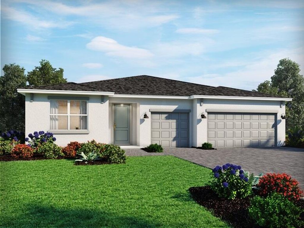 Photo of 6382 NW Sweetwood Drive, Port Saint Lucie, FL 34987 (MLS # R11042943)