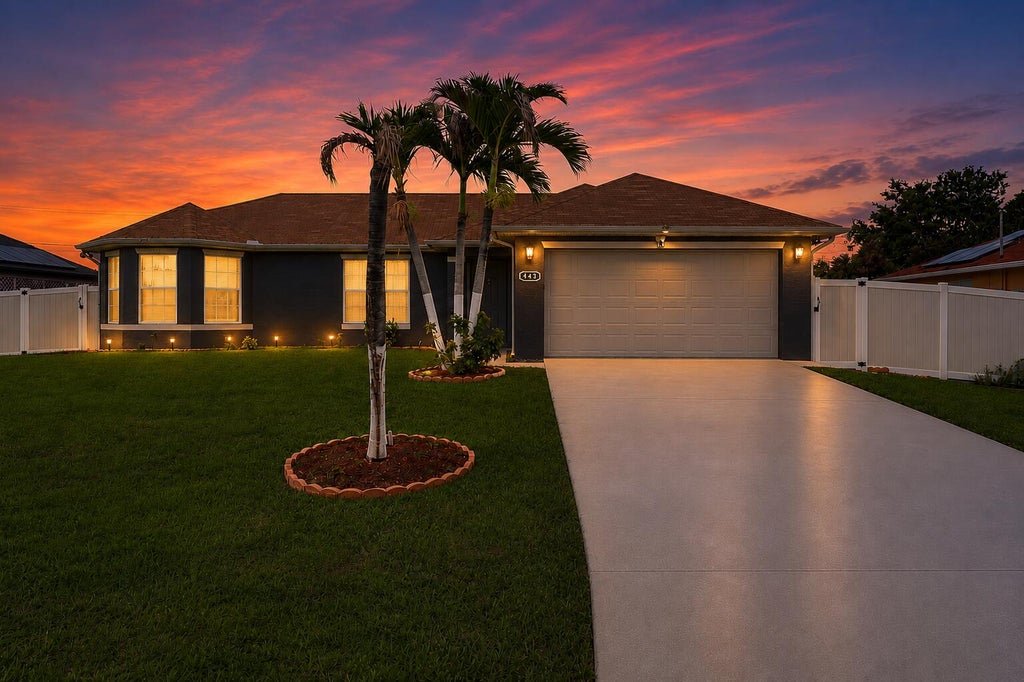 Photo of 443 SW Homeland Road, Port Saint Lucie, FL 34953 (MLS # B26059023)