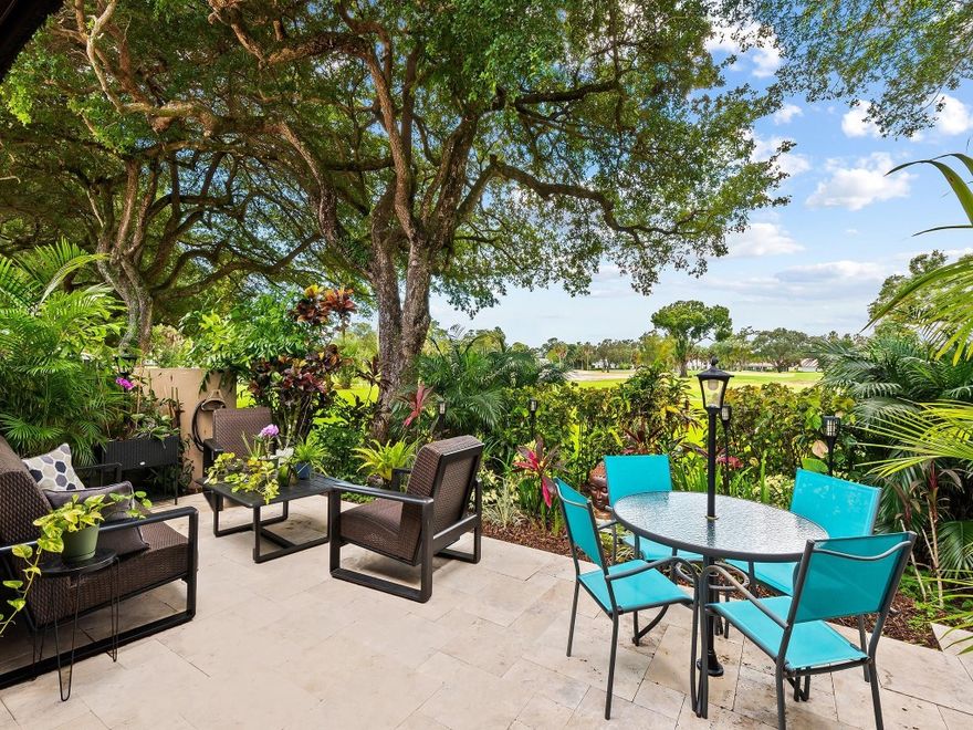 STUNNING MODERN COMPLETE RENOVATION...ONE OF A KIND PATIO HOME IN PALM AIRE COUNTRY CLUB! GREAT INDOOR AND OUTDOOR FLOW WITH 2 BEAUTIFULLY LANDSCAPED TRAVERTINE OUTDOOR PATIOS, AND A SCREENED IN LANAI...CONTEMPORARY PORCELAIN TILE FLOORS THROUGHOUT...A CHEFS DREAM KITCHEN THAT RIVALS MOST SINGLE FAMILY HOMES, ALL WOOD CABINETRY, 11' X 6' ISLAND WITH WATER FALL QUARTZITE COUNTERTOPS, ALL SS APPLIANCES, DEEP BASIN SINK, DOUBLE SIZED REFRIGERATOR AND FREEZER, CUSTOM PULL-OUTS, SS EXHAUST HOOD AND SS BACKSPLASH, SLIDING DOORS OUT TO YOUR TERRACE...STYLISH MAIN BEDROOM WITH ENSUITE BOASTS CUSTOM WALK -IN, DOUBLE SINKS, LARGE JACUZZI TUB, HUGE SHOWER FOR TWO, ALL FINISHED WITH TOP OF THE LINE TILES AND FIXTURES...1 CAR GARAGE WITH ELECTRIC HOOK-UP TO CHARGE YOUR CAR...IMPACT WINDOWS AND DOORS...