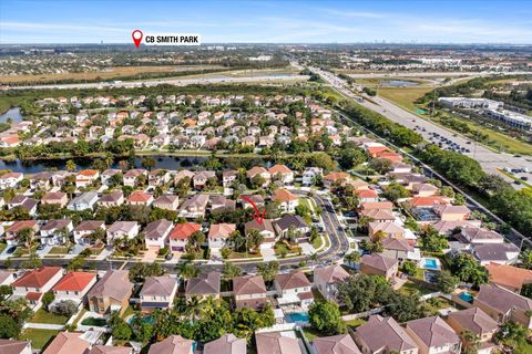 A home in Pembroke Pines