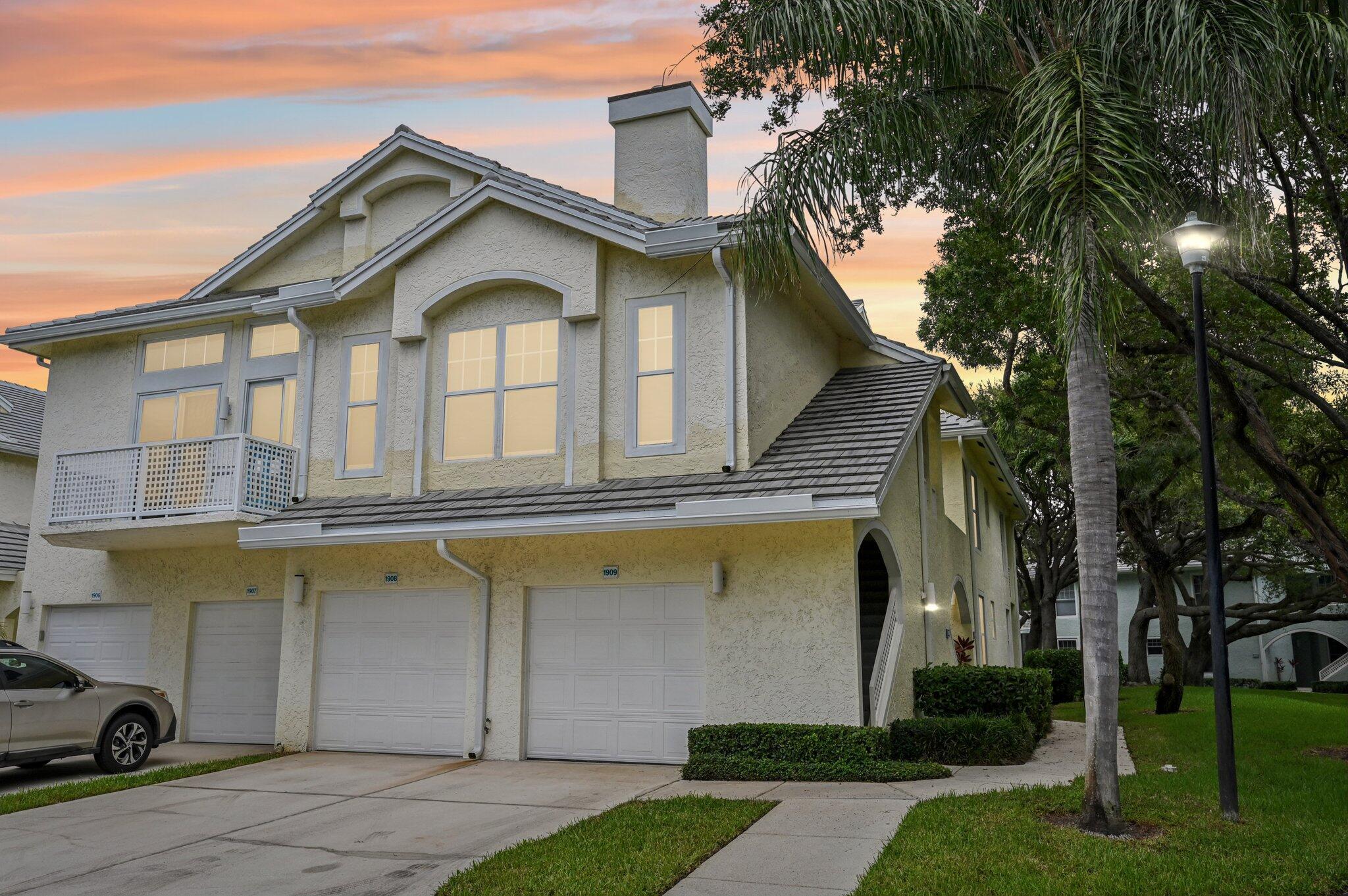 Completely remodeled corner unit in the highly sought-after gated community of Sea Colony, just seconds from Jupiter's beautiful beaches. This 2-bedroom, 2-bath residence features tile floors throughout, soaring ceilings, and an open loft that adds extra living space. Enjoy a private exterior balcony perfect for ocean breezes, plus the convenience of an attached garage. Sea Colony offers resort-style amenities including a pool, spa, fitness center, pickleball and tennis, all within a short walk to the sand. Move-in ready and designed for coastal living at its finest. Close to Juno Publix, dog beach, restaurants, Loggerhead Marine Life center & Carlin Park.
