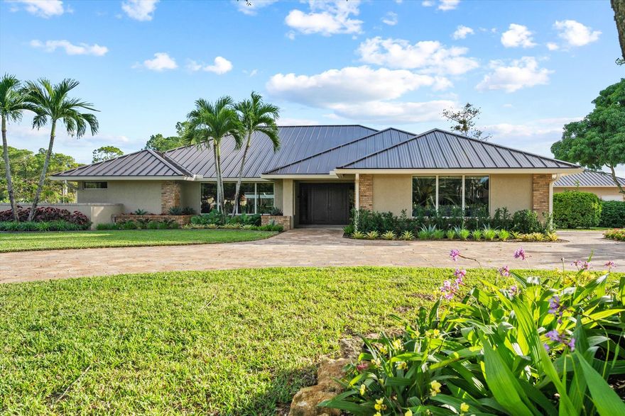 Just finished and ready for move in! Bring your horses and your toothbrush. Brand new 8 stall CBS barn with wood plank finished ceiling. Lounge with full bath, tack room, laundry room, huge areas for hay and feed, giant 4 car garage large enough and high enough for RVS and trailers.  New fiber ring (90 x 185) with drainage and irrigationGut renovated 4 bedroom 3 bathroom pool home. New everything! Bathrooms, floors, roof, RO system. ACs, your name it, all new. Beautiful pool with brand new screen cage, new tile decking and even an outdoor shower.Property is over 2.2 acres, currently has 3 paddocks but room for many more. Be the first to live in this farm in the highly coveted Paddock Park 2 area.