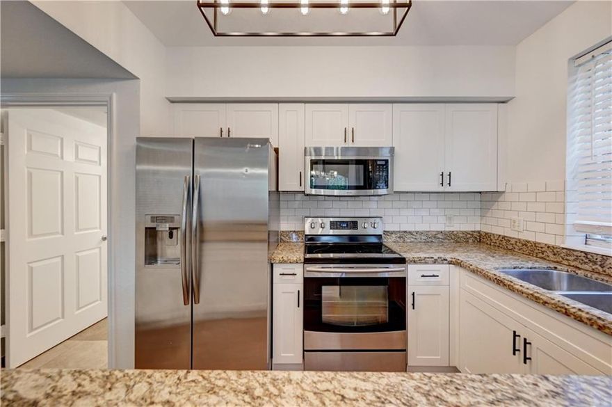 Updated Corner unit with 1 car garage in the resort-style, gated community of Cypress Point. This 2-story, 2/2.5
 townhome features: Laminate & tile floors, updated kitchen w/SS appliances & granite counters, laundry room
 w/full size washer/dryer, walk in closet in master, updated en-suite bathrooms in both bedrooms and screened-in
 patio. Amenities include community pool with Jacuzzi, BBQ area with picnic tables, clubhouse that includes a
 business center, playground, basketball court and on-site management office. Walking distance to Publix
 shopping plaza and minutes from Walmart & Lowes. Close to major roads & Sawgrass. Water included. Minimum
 680 credit score. See application & instructions attached.