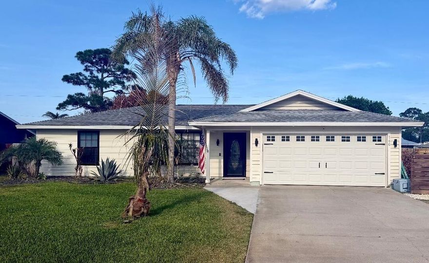 Your dream home awaits! This beautifully updated 3BR/2BA GEM is tucked away on a quiet cul-de-sac street. Pride of ownership boasts in the updates and finishes these sellers have made. All new appliances, updated light fixtures, custom closet storage, custom doors, fully fenced yard, dip pool with deck, 3 stage water filtration system and more! Centrally located, minutes from shopping, dining and the beach! Schedule your private showing today!