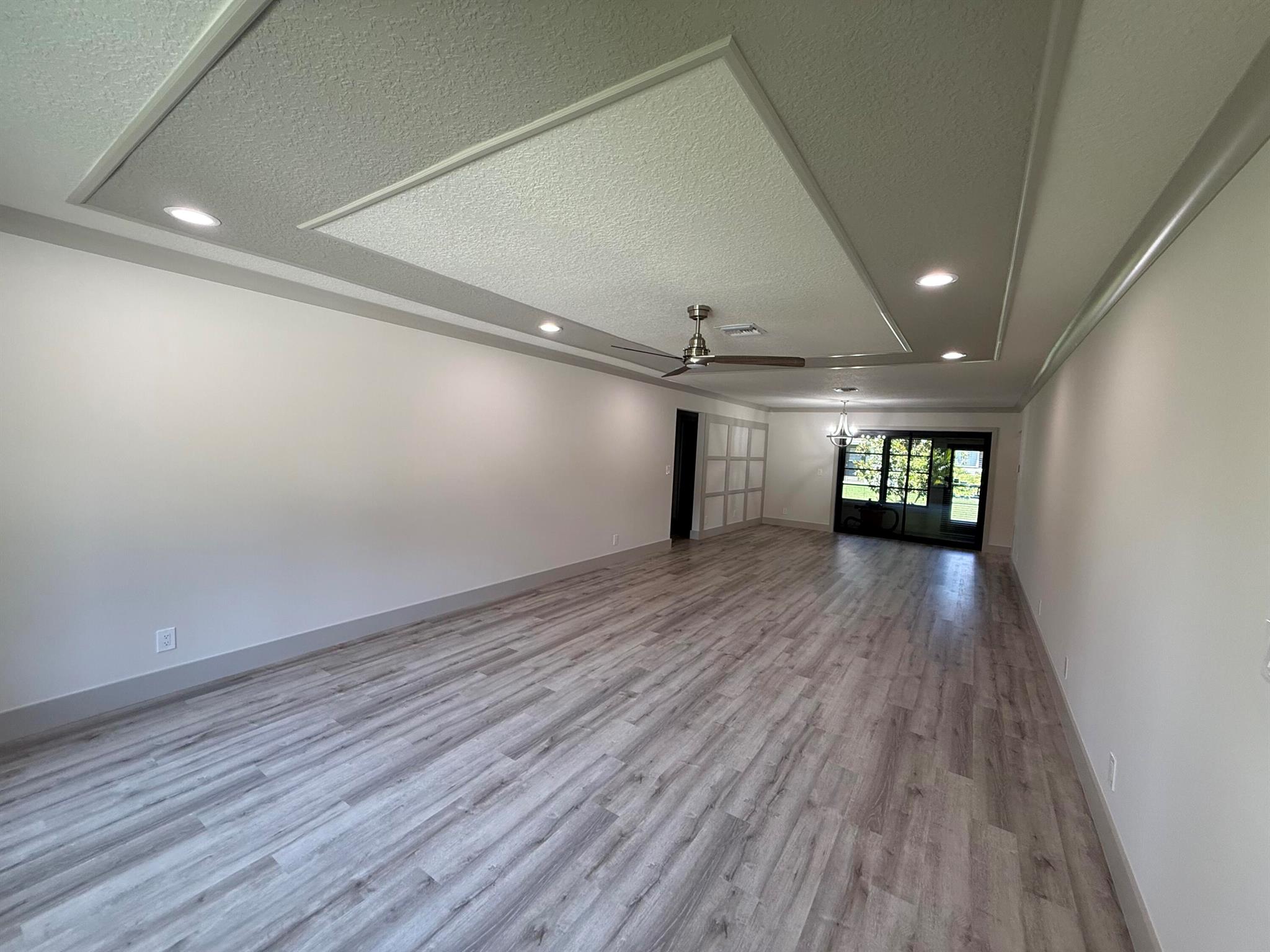 BE PREPARED TO BE WOWED! THE MOST BEAUTIFUL VILLA TO HIT THE MARKET IN BENT TREE. THIS HIGH QUALITY 5 MONTH FLOOR TO CEILING RENOVATION IS NOW COMPLETE. NO POPCORN OR WALLPAPER ANYMORE... SOME OF THE BRAND NEW EXCITING IMPROVEMENTS INCLUDE: ALL PREMIUM IMPACT DOORS & WINDOWS, IMPACT GARAGE DOOR & MOTOR, LVP & PORCELAIN TILE FLOORS. KITCHEN HAS BEAUTIFUL SOLID WOOD CABINETRY W/ QUARTZ TOPS, STONE BACKSPLASH, ISLAND W/ WATERFALL EDGE & LEDGER STONE, PREMIUM APPLIANCES, RECESSED & PENDANT LIGHTING, 3 PANEL SHAKER INTERIOR DOORS, MODERN BASEBOARDS, CASING & CROWN, LOTS OF DESIGNER DETAILS, KOHLER ''EXTRA TALL'' TOILETS, FRAMELESS SHOWER ENCLOSURE, MOEN VALVES & TRIM, BUILT IN WIC, RECESSED LED