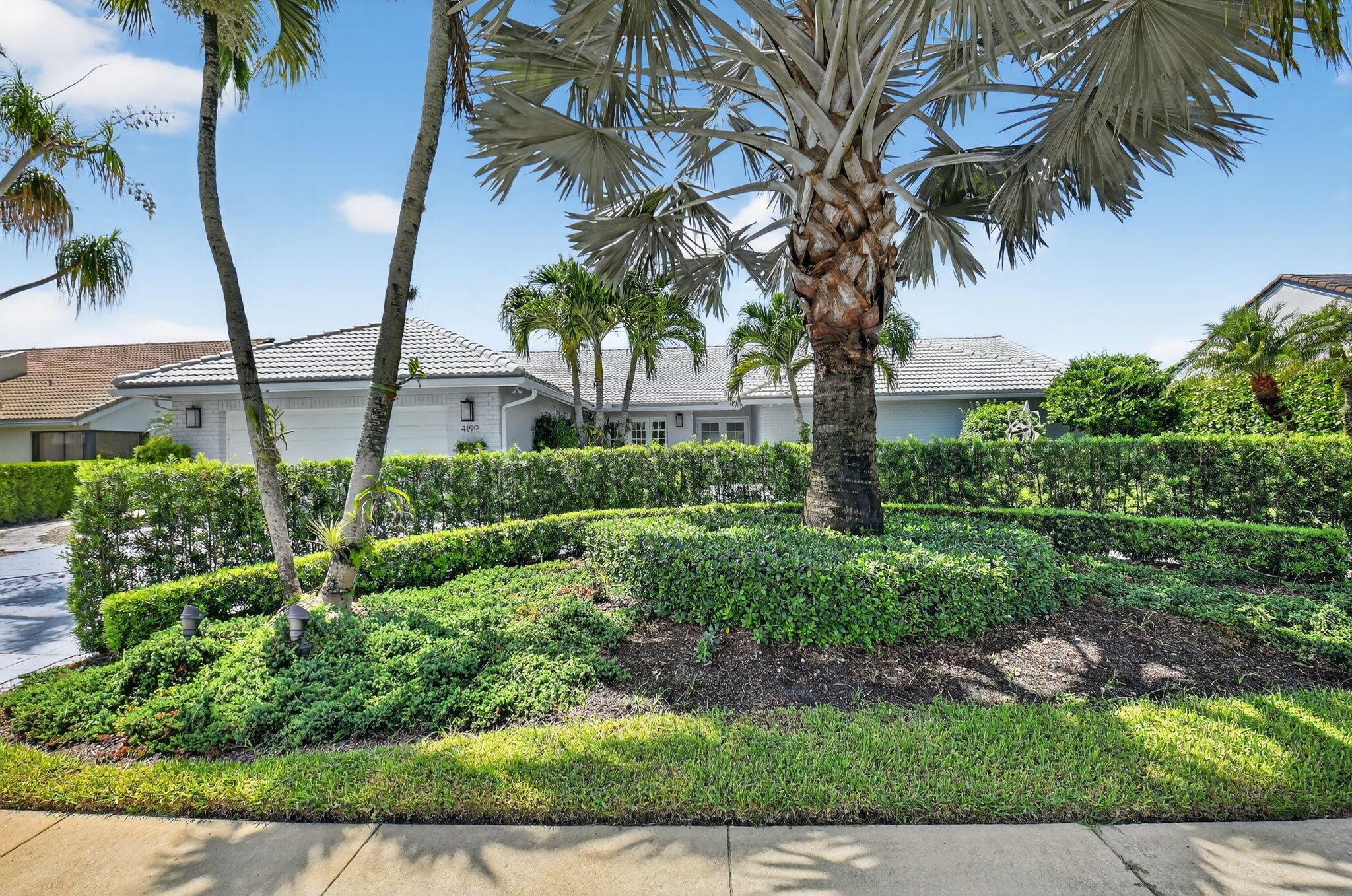 This contemporary home is truly one of a kind, offering a WOW factor that is sure to impress. Property is completely renovated from the studs out featuring designer finishes throughout. The home boasts a newer AC, HWH, and Roof ensuring comfort and reliability. The outdoor space is equally stunning with a brand new resurfaced pool, spa and marble patio area including an overhang with new screened enclosure and outdoor kitchen to enjoy the beautiful weather. Inside you find a 3.5 bd/bath layout with a designer chef's kitchen equipped with state of the art Thermador appliances. The 2.5 car garage is finished with new floors & its own AC plus room for your golf cart add an extra layer of convenience and comfort. Expansive impact windows, slider doors and garage doors provide (more)