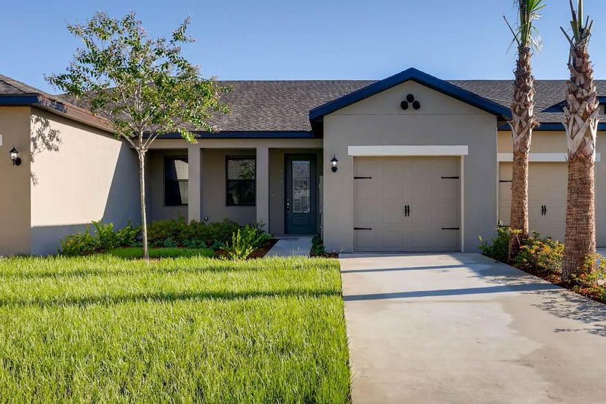 The stunning Carlo by LGI Homes is located within the family-friendly community of Celebration Pointe. This new, one-story home features an open floor plan, 2 bedrooms and 2 full baths complete with incredible upgrades including stainless-steel Whirlpool® appliances, spacious kitchen countertops, beautiful wood cabinets with crown molding and an attached garage. The Carlo consists of a master suite complete with a spacious walk-in closet and access to the back patio. Additional highlights include a utility room, a covered front porch and front yard landscaping. In addition, Celebration Pointe offers residents numerous amenities including a children’s playground, walking paths and a future community clubhouse.