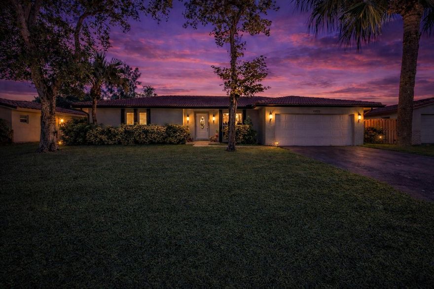 Turnkey 4 bedroom home in the heart of Coral Springs, perfectly positioned in a quiet and private nook of the Windings. This move-in-ready residence features a stunning pool surrounded by brand-new luxury landscaping, creating a serene and resort-style outdoor retreat. All new pool equipment and newly installed pool decking/tile throughout the backyard. Enjoy relaxing or entertaining year-round in the screened-in patio, ideal for gatherings with friends and family, while still having ample green space to enjoy the spacious backyard. Conveniently located just minutes from Coral Square Mall, premier dining, shopping plazas, and the Panthers Ice Den, this home offers the perfect blend of tranquility, lifestyle, and accessibility. Come take a look at this before you miss it!