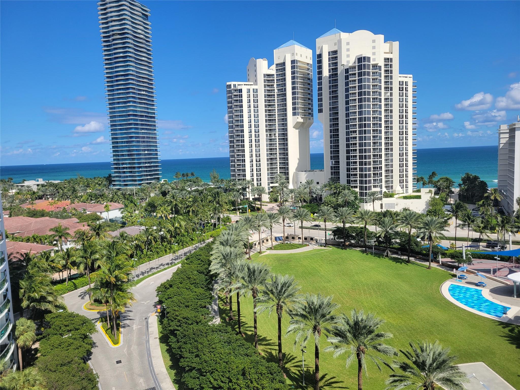 ***Elegant and Immaculate, 8th floor unit with Direct East Sunny Isles Beach Ocean Views! Turnkey renovated unit. Sold furnished. New Murphy bed and quality mattresses including the one in bedroom. Porcelain flooring, stand up shower, granite countertops in kitchen and bathroom vanities, new Hurricane Impact windows with double black out blinds. All assessments have been paid in full. Building allows short term rentals with licenses, or rentals for a min of 6 months. Covered garage parking spot. Located directly across the street to Beach, and mins away to houses of worship, supermarkets, banks, restaurants, Aventura Mall, Etc. Building has 24 hour security, front desk, valet, pool, gym, tennis courts, billiard, hair salon, Coffee Shop, and mini mart. A true Prime Location-Can't beat this!
