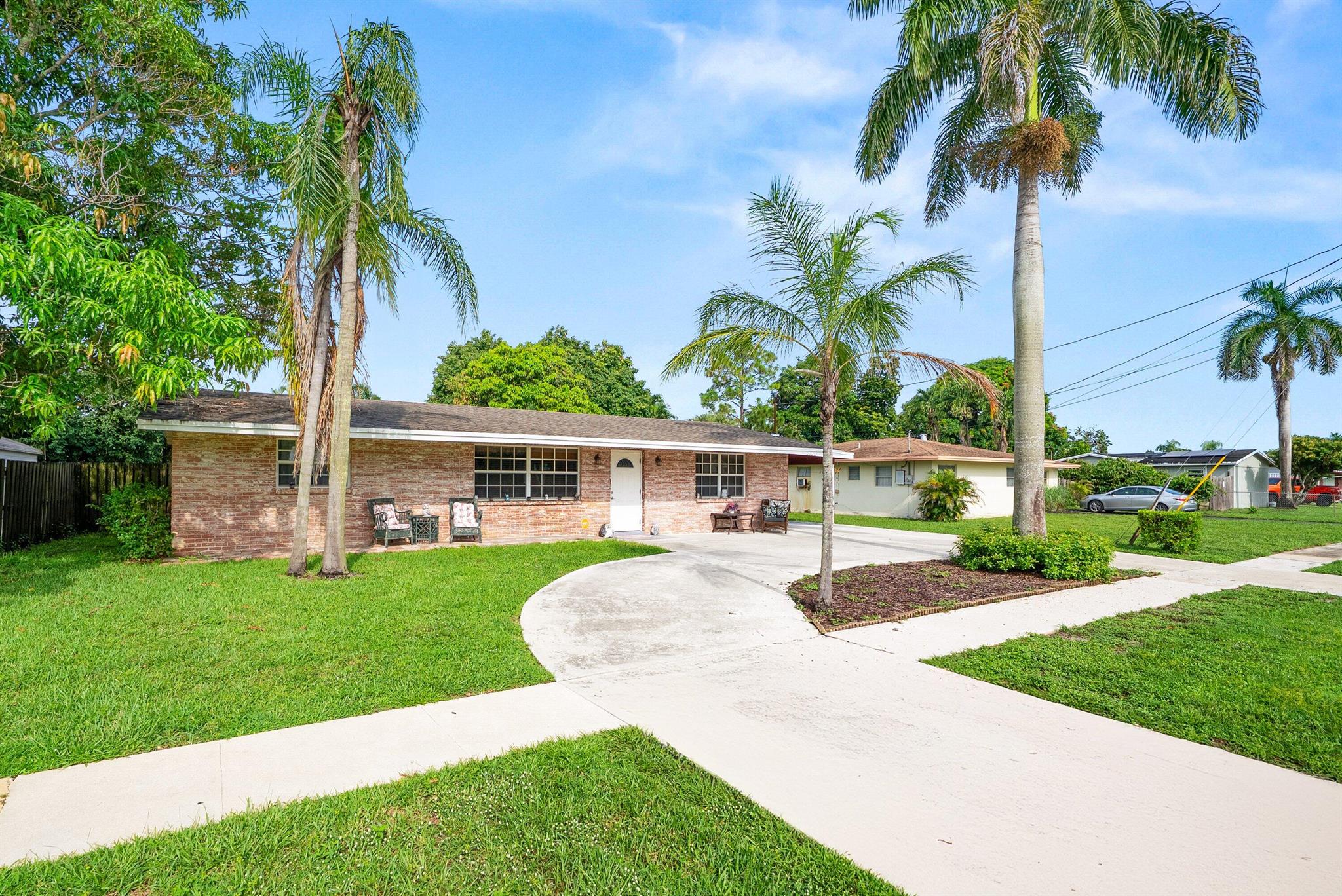 Charming 3-Bedroom, 2-Bath Pool Home nestled in the vibrant heart of West Palm Beach. This home offers a perfect blend of comfort & style. With 1,538 square feet of living space, this home is designed for both relaxation & entertaining. Step into the inviting atmosphere with the kitchen which features modern appliances & ample cabinet space. The master suite is a serene retreat & the two additional bedrooms offer plenty of space for family, guests or a home office. The true highlight of this home is the outdoor living area. Step outside to your own private oasis, featuring a sparkling pool & a spacious patio area ideal for lounging, entertaining, or enjoying year-round sunshine. Located in a prime location, this home is just minutes from downtown, dining & pristine beaches. A MUST SEE!