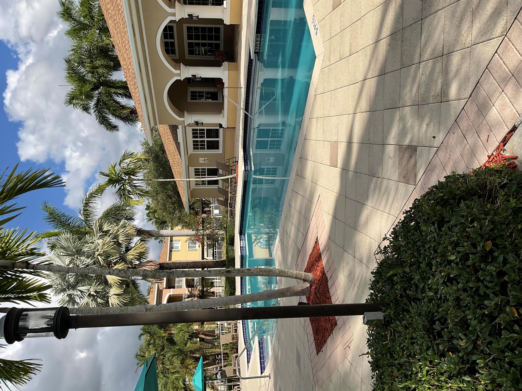 The Villas at Emerald Dunes is a unique resort style community, located on lush tropical grounds, This beautiful, 3 bedroom, 2 bathroom located on the 1st floor w/OVERSIZED GARAGE. Included in the rent water/sewer, basic cable & trash. In this one-of-a-kind community not only offers stunning views, exceptional quality and so much more. Just a few features include private screened porches, full size washer/dryer, walk-in closets, granite countertops, stainless steel appliances, garden tubs. Crown molding in living room & dining room, hurricane resistant windows, tile flooring throughout except bedrooms. The amenities include 2 resort style swimming pools w/sundeck, mediation garden, picnic/grilling areas, controlled access gates,