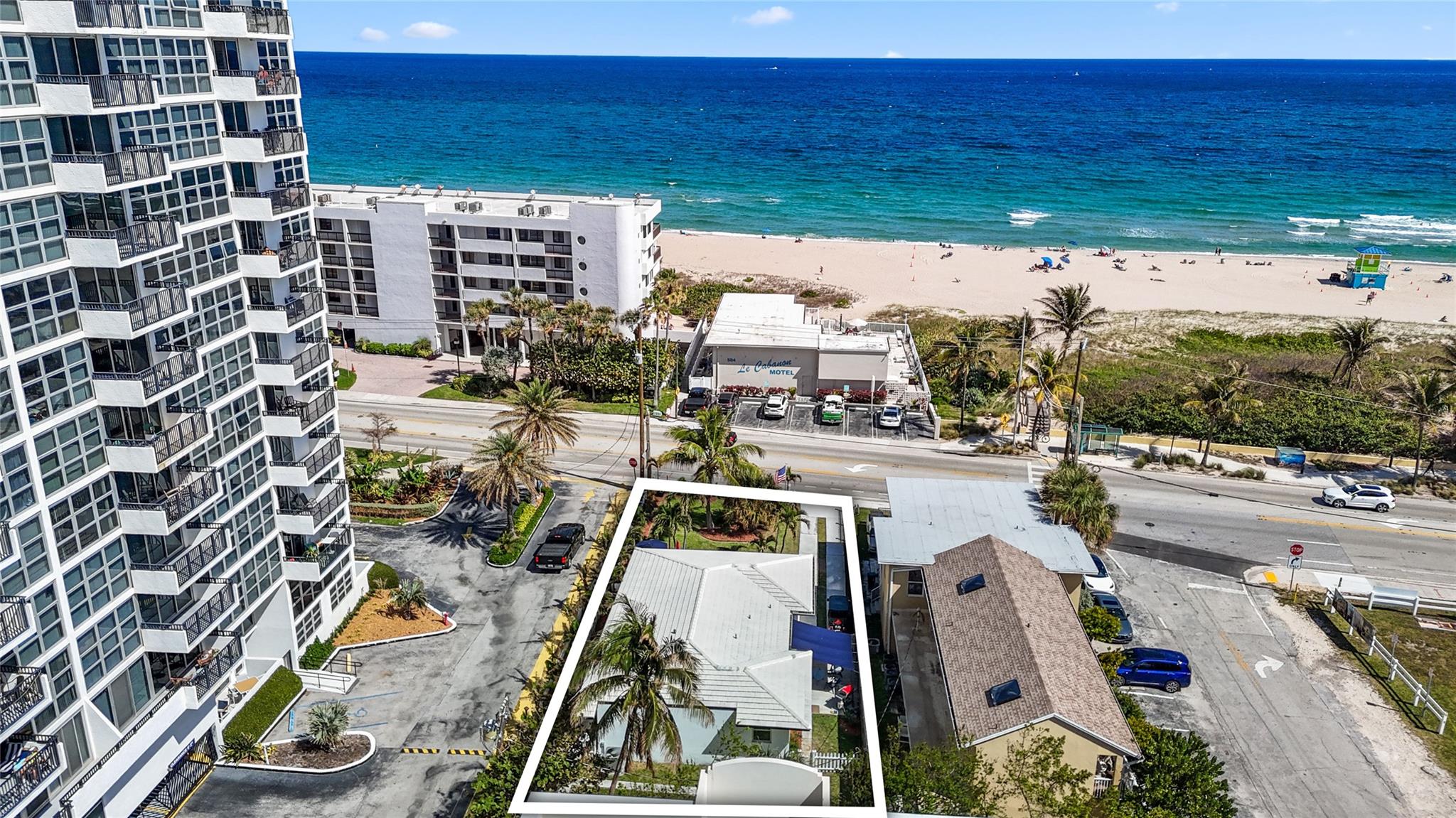 OWN A HOME STEPS FROM THE SAND in the heart of Pompano Beach!
Opportunity to own one of the last Single Family homes located directly on A1A with FOREVER UNOBSTRUCTED OCEAN VIEWS, guaranteed by the protected preserve across the street—no future development will ever block this view. This is a premier lot for a new luxury build or major renovation. The existing property is a clean 2BR/2BA home (1,500 sqft) with new appliances & W/D. Features a large, fenced backyard and 3 private parking spaces, a true luxury on A1A. Centrally located. Short drive from Downtown Ft. Lauderdale, Boca Raton & Miami. The ultimate value is in the land and protected view. Currently a highly successful Short Term Rental, producing excellent income with a strong booking history. INCREDIBLE OPPORTUNITY!