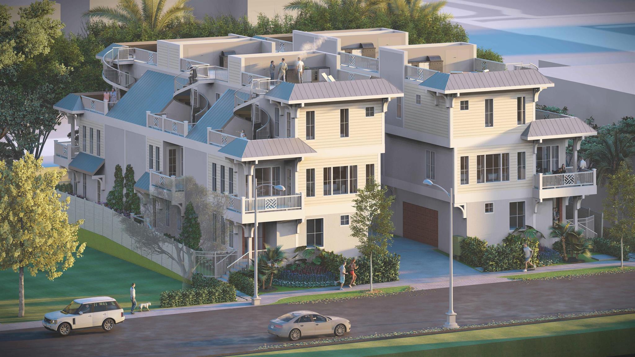 Prime shovel-ready development in Fort Lauderdale's highly desirable Sailboat Bend district. 923-925 W Las Olas Blvd presents a fully approved, permit-ready opportunity for six luxury fee-simple townhomes on a +/-13,000 SF double lot. Architectural, engineering, and site plans are complete, allowing immediate submission for permits. The Coastal designed three-story residences feature private garages, rooftop terraces and high-end finishes, appealing to today's discerning buyers. Located just steps from Riverwalk and Las Olas, residents will enjoy proximity to dining, cultural venues, shopping, and entertainment in the heart of east FTL. Strong market fundamentals, limited supply, and flexible exit strategies make this an ideal project for investors or boutique builders.