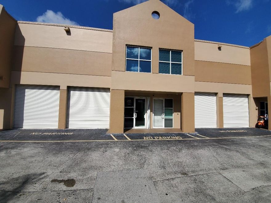 Warehouse and flex office space available for lease inside the Ives Dairy Commerce Center. Centrally located off of the Ives Dairy Road exit to I95. One road to Aventura proper. Please look at floor plan of the 2 stories in the pictures. Currently configured with 3 offices/1 restroom and kitchette upstairs and one office/restroom down stairs. 24 hour gated security on premises. Applicable local and state sales tax shall be assessed on the rent. Lease term 4 to 6 years.