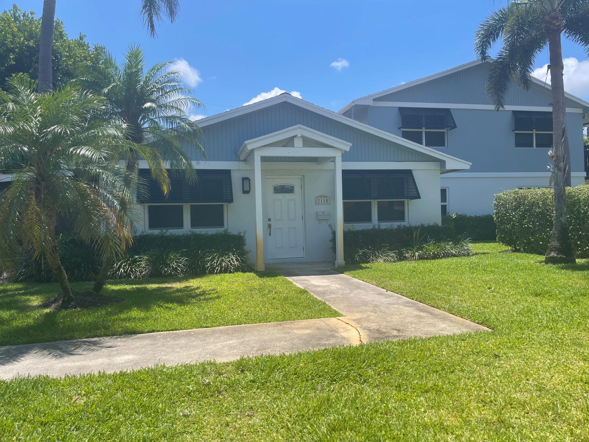 Beautifully updated 2-Bedroom, 1 Bath Garden Apartment in Tropic Isle Prime East Delray Location.Freshly painted and move in ready, this charming 2 -bedroom, 1-bath upstairs garden apartment is located in the sought after Tropic Isle neighborhood just one block from Trader Joe's, Fresh Market, Whole Foods, a new French Bakery, restaurants, and the beach.The home features impact windows, central air, and thoughtfully updated interior with laminate and tile flooring throughout.The modern kitchen and bathroom are well appointed, offering both comfort and style.Enjoy your morning coffee or unwind in the evening on the covered terrace overlooking lush garden views.Additional highlights include a washer and dryer that the tenant is responsible to maintain and upkeep.