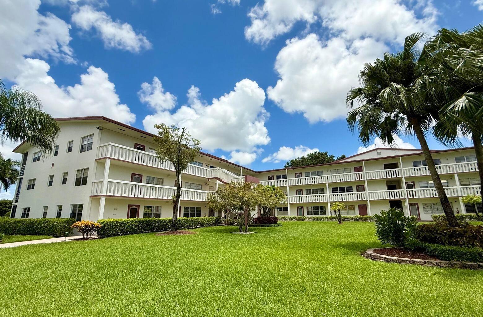 Charming 1-Bedroom Condo in Century Village.Located in the heart of Boca Raton, this well-kept 1-bedroom, 1 1/2 bath condo is situated on the second floor in an active 55+ gated community.Bright and welcoming, it features a screened-in balcony-a great spot to relax and enjoy the breeze.Enjoy resort-style amenities including a clubhouse, pools, fitness center, tennis, transportation services, and more. Water, cable, and internet are included, adding extra value and ease.Century Village offers a peaceful yet convenient lifestyle, close to shopping, dining, and major roads.Don't miss this great rental opportunity!