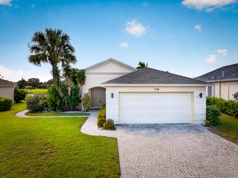 Tiny photo for 536 SW Indian Key Drive, Port Saint Lucie, FL 34986 (MLS # B26090871)