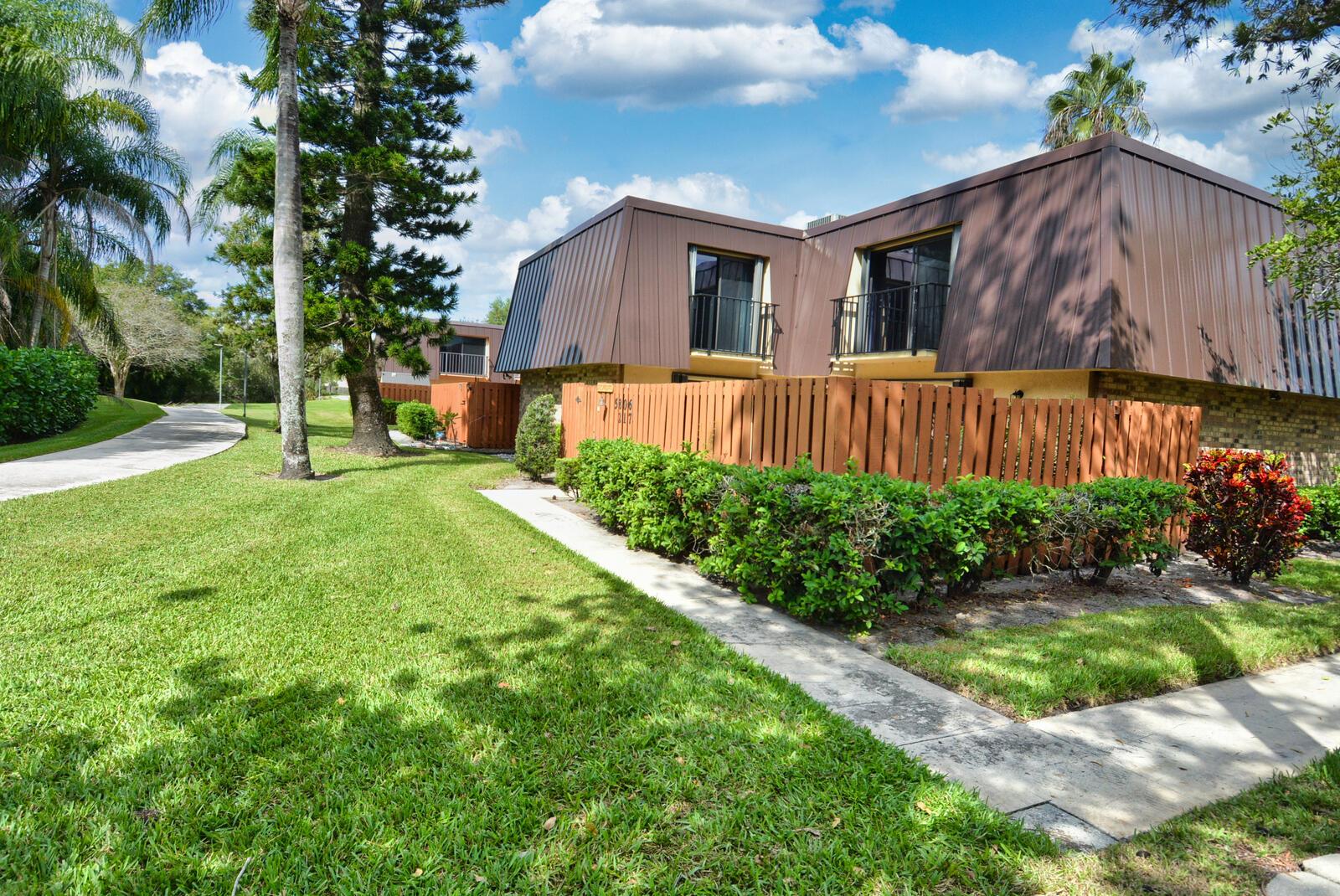 Fantastic back location in Court 2 near the Pool!NEW A/C 6/2025, Hot Water Heater 2010, Metal Mansard 2019, Flash Recoat on Top of Roof in 2013! Great opportunity to update inside to your taste!Emerald Lakes is a Gated Community 2 Pools, Tennis and Pickleball. 2 Pets allowed up to 35LB, 2 Assigned parking plus guest!Near Shopping, Beaches and Port Salerno Waterfront Restaurants! Come and see it today!