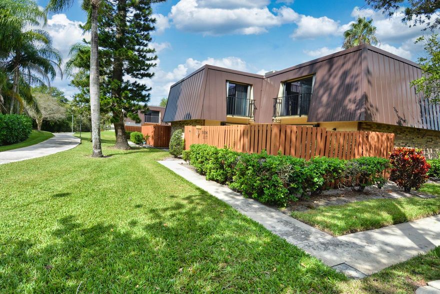Fantastic back location in Court 2 near the Pool!NEW A/C 6/2025, Hot Water Heater 2010, Metal Mansard 2019, Flash Recoat on Top of Roof in 2013! Great opportunity to update inside to your taste!Emerald Lakes is a Gated Community 2 Pools, Tennis and Pickleball. 2 Pets allowed up to 35LB, 2 Assigned parking plus guest!Near Shopping, Beaches and Port Salerno Waterfront Restaurants! Come and see it today!