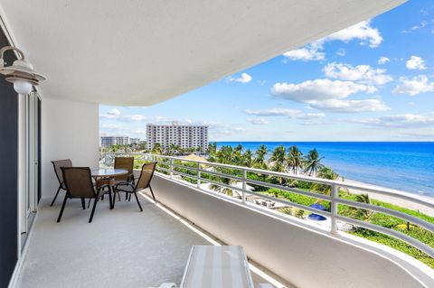 A home in Highland Beach