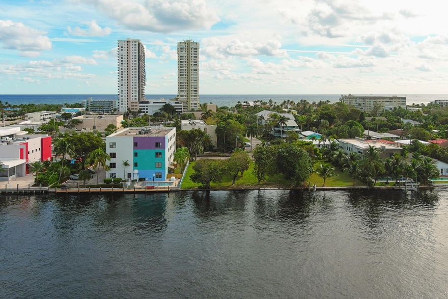 Great development opportunity. This multi-family zoned lot is situated on some of the most desirable waterfront real estate in South Florida. The lot sits on the eastside of the main intra-coastal waterway.Located at 117 S Riverside Dr, Pompano Beach, FL 33062. This prime property boasts a total of 18,000 sqft within the sought-after intra-coastal. Featuring Plans for a luxurious 6 Townhouse Project, overlooking the serene waterfront offering 2 docks 4 Boat Slips. This rare offering is ideal for investors or developers looking to create a sophisticated waterfront community.
