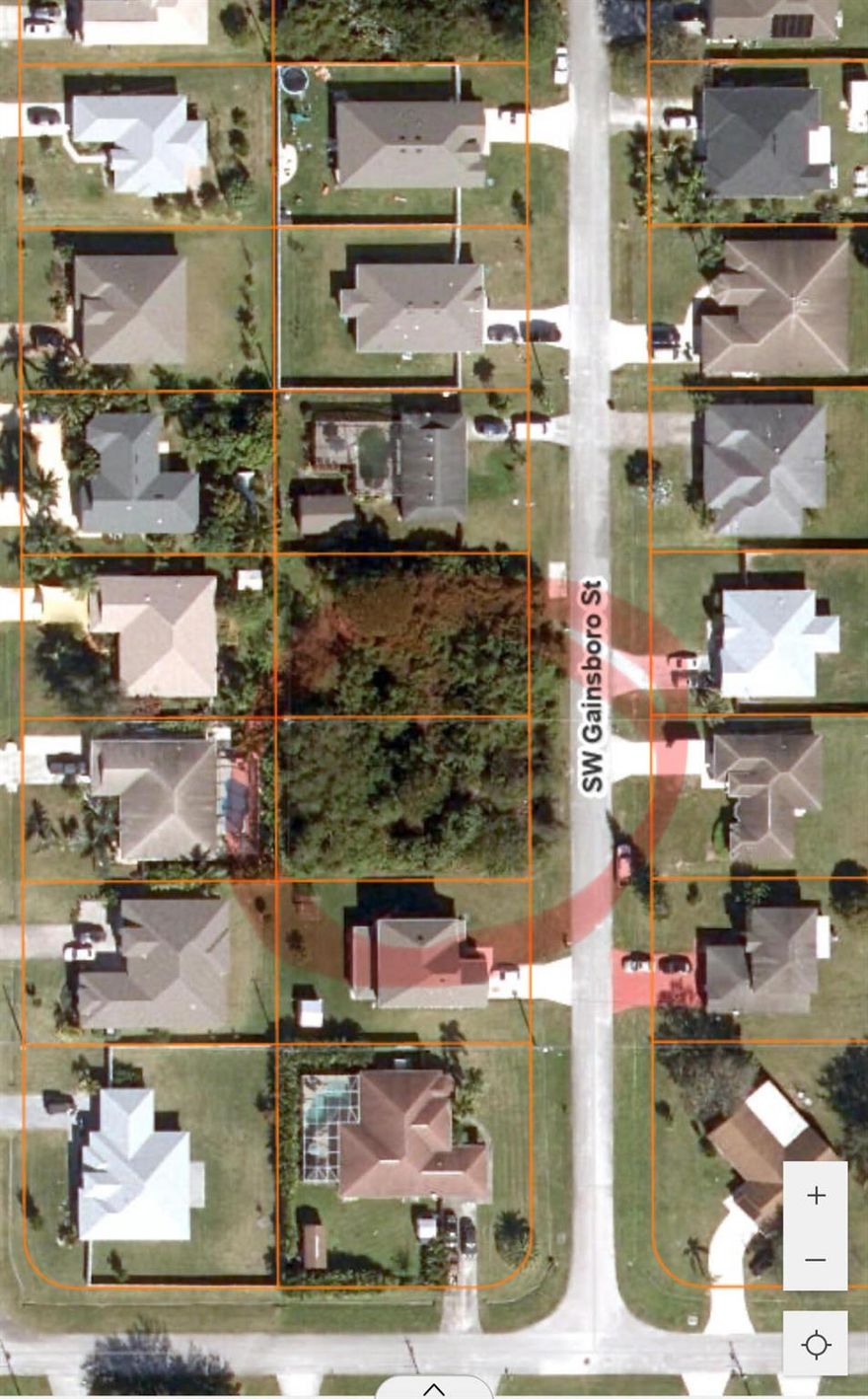 Vacant lot - just off Becker Rd.  Perfectly located near major highways and close to Tradition for shopping restaurants and hospitals.