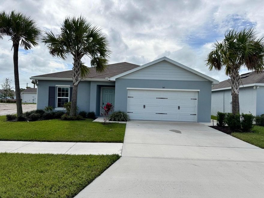 Like new 3/2/2 in Avalon Crossing community built by Ryan Homes. Home is a former model with great room, open kitchen and split floor plan! Shows like new! Available for immediate occupancy! Avalon Crossing features sidewalks, pool, playground and more! Great location convenient to I95 and the Turnpike.