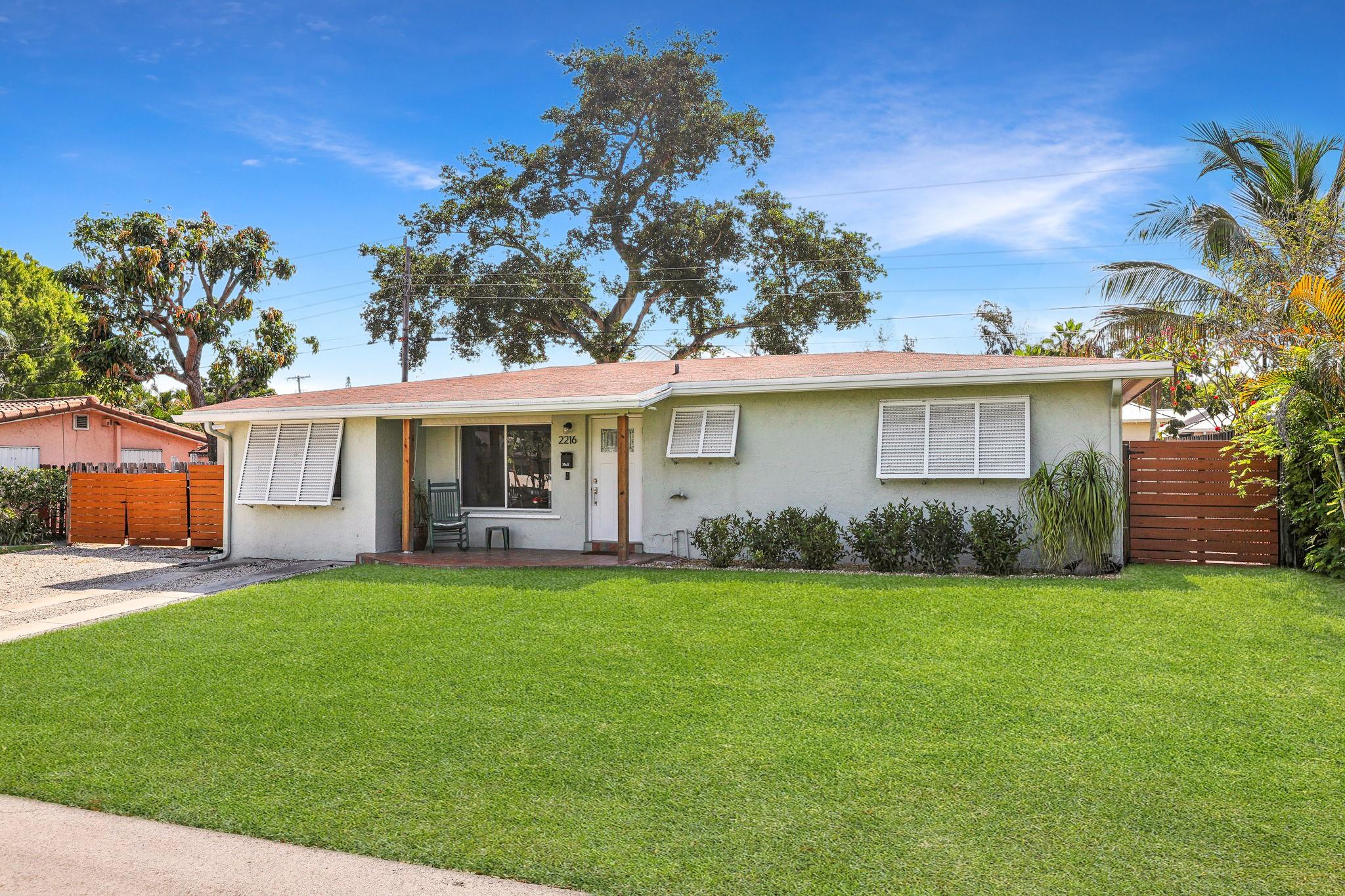 First time on the market in 52 years! This well-maintained Wilton Manors home features a 7-year-old roof, hurricane-impact windows, and a new AC. The kitchen includes white cabinetry, newer appliances, and a propane gas range. Both bathrooms have been recently updated, and original terrazzo floors add vintage character. A spacious 16' x 8' shed offers extra storage. Great opportunity for first-time buyers—Hometown Heroes funding is eligible! Prime location just blocks from Wilton Drive, minutes to Downtown Fort Lauderdale, and under 3 miles to the beach.