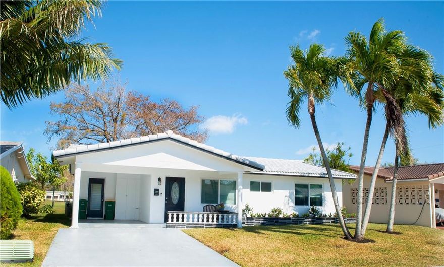 Beautiful 2/2 home in a well-maintained community that features a free golf course, in-ground pool, and a clubhouse with extra guest parking. This home will sell fast, multiple interested parties. New impact windows throughout home, lots of light, and best view of golf course and pond fountain in the neighborhood. New roof, new electric tankless water heater, new electric panel, new appliances, and soft water system throughout home. Renewed kitchen and bathrooms, new front and back doors, freshly painted interior, and exterior, and new carpets in bedrooms. Enclosed florida room, front patio, and back porch, perfect for grilling and relaxing. HOA fees of $113 a month, included the amenities listed above plus: lawn and sprinkler service, weekly bulk trash, annual BBQ, and exterior painting.