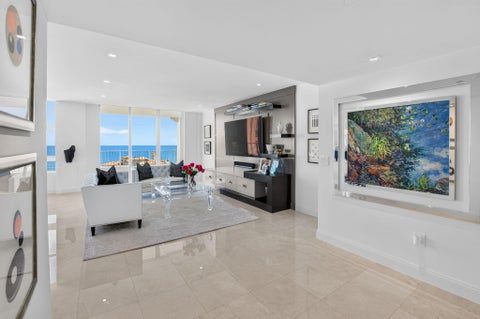 Tiny photo for 3740 S OCEAN Boulevard #703, Highland Beach, FL 33487 (MLS # B26084753)