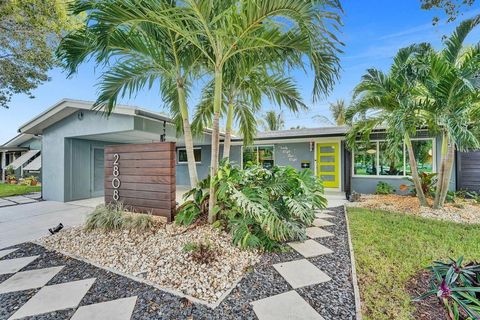 A home in Wilton Manors