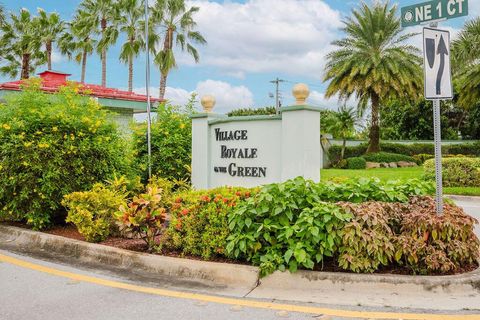 A home in Boynton Beach