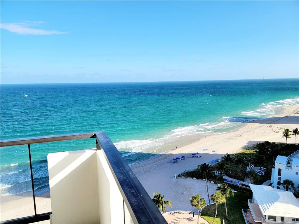 WOW FACTOR IS THIS CONDO IN LAUDERDALE BY THE SEA. AVAILABLE 180 DAYS, AGT 1st, 2025 TO JAN 31st, 2026. BREATH-TAKING OCEAN VIEWS & CITY LIGHTS FROM BALCONY, SOUTHEAST & SOUTHWEST, BOTH WORLDS AT THE SAME TIME! UNIT IS 2 BEDS / 1.5 BATHS. SUBSTANTIALLY REMODELED: HURRICANE WINDOWS & DOORS, PORCELAIN WHITE FLOORS, MARBLE COUNTER TOPS ON KITCHEN & BATHROOMS, STAINLESS STEEL KITCHEN APPLIANCES, WASHER/DRYER ON UNIT, BAR & WINE COOLER. SMART REFRIGERATOR. KING BED IN MAIN BEDROOM & FULL BED OR SOFA BED IN A CONVERTED 2ND BEDROOM W/BARN DOOR. 2TVS, WATER, ANTENA TV & WIFI ARE INCLUDED IN RENT. 1 COVERT PARKING CLOSE TO BUILDING ENTRANCE. NOTE, NO PETS, NO SMOKING. FOR SHOWINGS, PLEASE ALLOW 24 HOURS NOTICE. AS WELL, 90, 120 OR 150 DAYS COULD BE CONSIDERED. CALL TODAY FOR INFO!