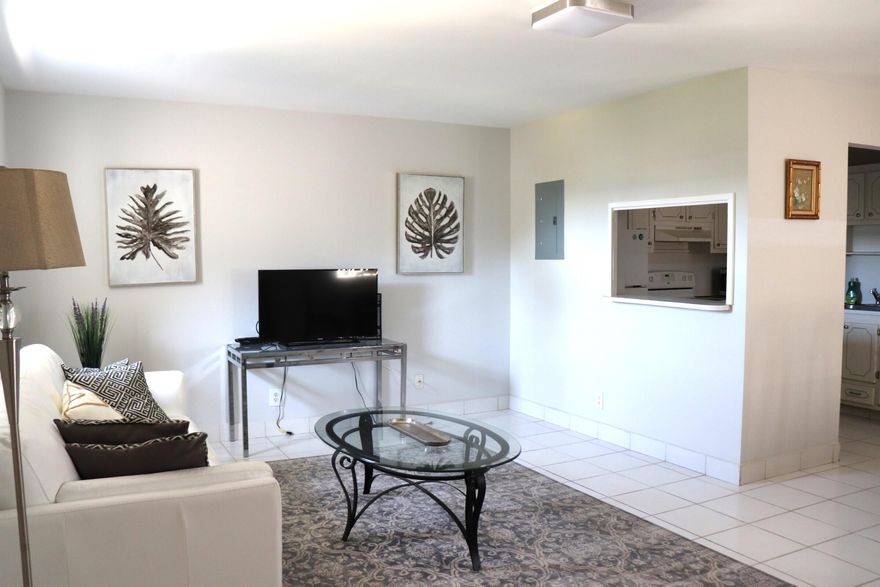 New opportunity in Kings Point! This 1-bedroom, 1.5-bath second-floor condo is ready for its next owner to add their own style and updates. The unit features tile flooring throughout, a partially updated primary bathroom, open balcony space, a newer A/C replaced in April 2025, and a water heater that's only 3 years old. Great layout, solid condition, and tons of potential at an attractive price point.  Enjoy everything Kings Point has to offer, including golf courses, multiple pools, tennis courts, fitness center, dining, entertainment, and an active social lifestyle with endless amenities and activities.