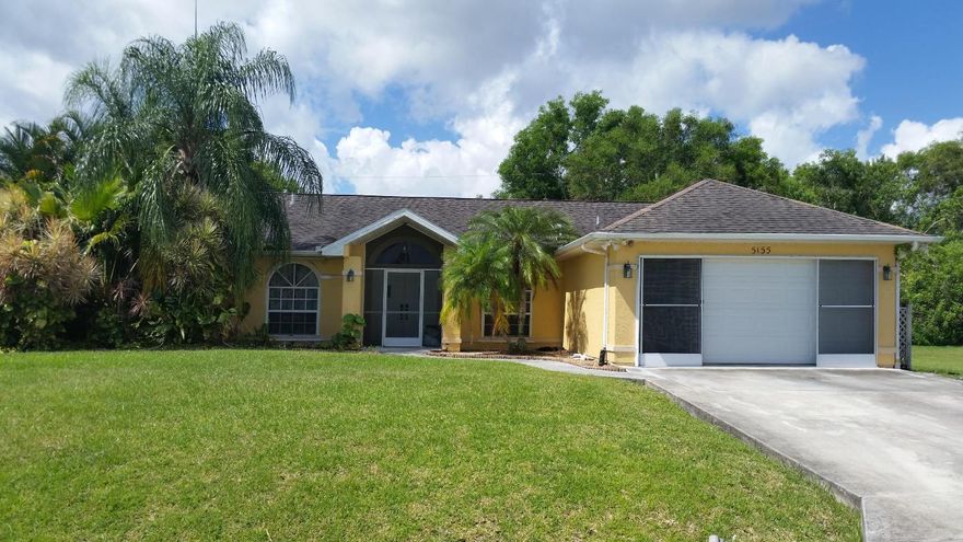 Nice home with huge screened pool/patio area. Great for entertaining. Large Master Suite. Quiet street with little traffic. Close to schools, park, shopping.