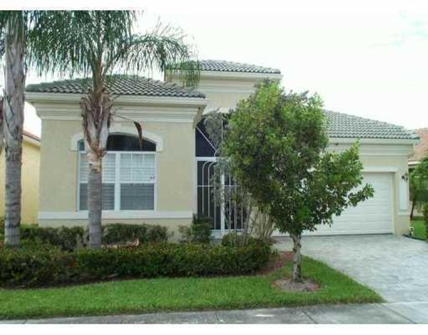 Spacious and beautifully maintained home in this highly desirable Vizcaya 55+ community in Delray Beach  Featuring two bedrooms ,two bath plus a versatile den/office/guest room. The light filled residence offers soaring ceilings, neutral tile floors, in an open concept layout with rolling water views. The modern updated quality kitchen with custom wood cabinets ,designer granite countertops opens seamlessly to living and dining room. Spacious primary bedroom with ensuite bath.  Relax on a glass enclosed patio overlooking water and enjoying the true Florida lifestyle . Located in a resort-style style community with a renovated clubhouse, fitness center, tennis, pickleball, bocce , olympic pool and endless activities . Elegant Florida Living at its finest.