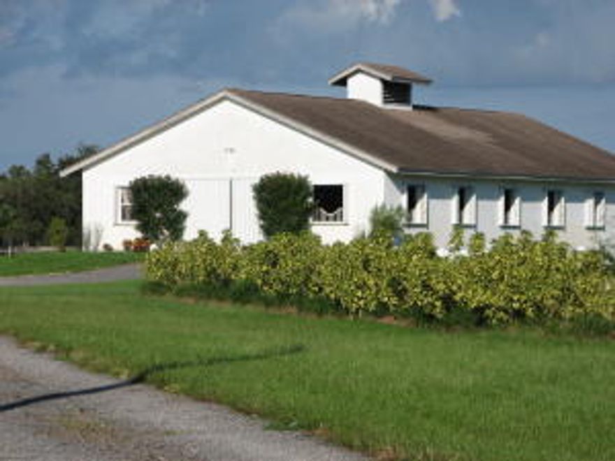 Super buy 5.64 acres existing home and 13 stalls close to show grounds, tons of potential and one of the last large properties in Saddle Trail , Ag classification gives you tremendous opportunity . Possibility for public water too