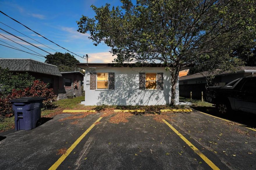 Efficient studio living in the heart of Hallandale Beach for only $1400! Great, convenient location-just minutes from I-95, the Turnpike, and major roadways. Perfect for daily commuters. Flexible landlord- looking for a good tenant ASAP! Application fee only $50. 2 units available- each unit has 2 parking spaces. Background and credit check required. Water and gas not included in rent. No smoking, No pets allowed. Reach out with any questions!