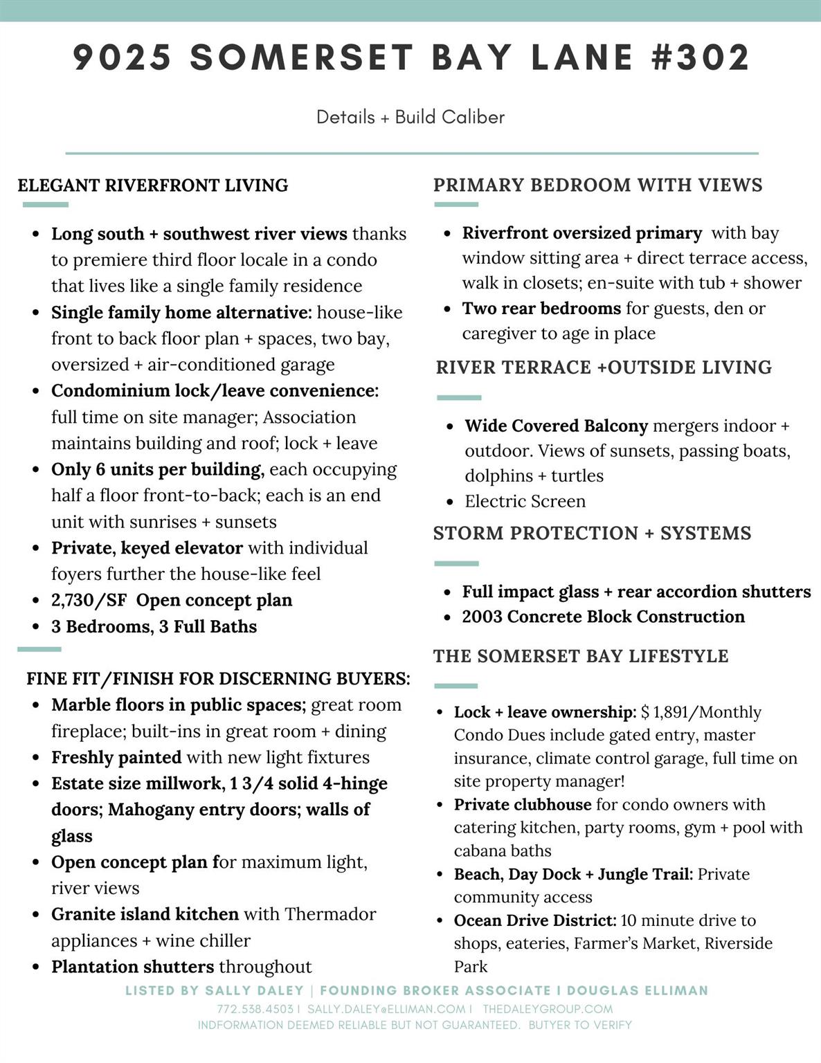 SOMERSET BAY CONDOMINIUM - Residential