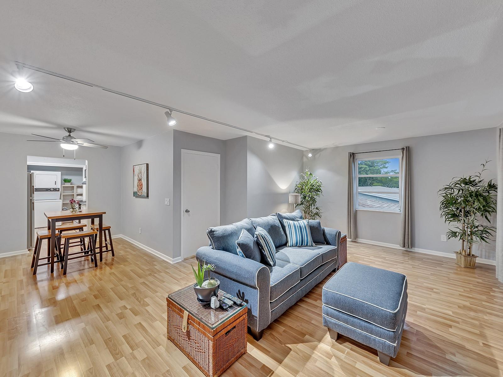 This oversized, one bedroom, condo is tucked away in a quiet neighborhood, but right in the heart of everywhere you want to be. This condo has no shared walls with any neighbors and a private courtyard. Brand new washer and dryer inside unit. Just a couple minutes travel from Wilton Drive's many shopping/dining/nightlife options and just 3 miles to the beach OR the Las Olas Blvd/downtown Ft Lauderdale area.