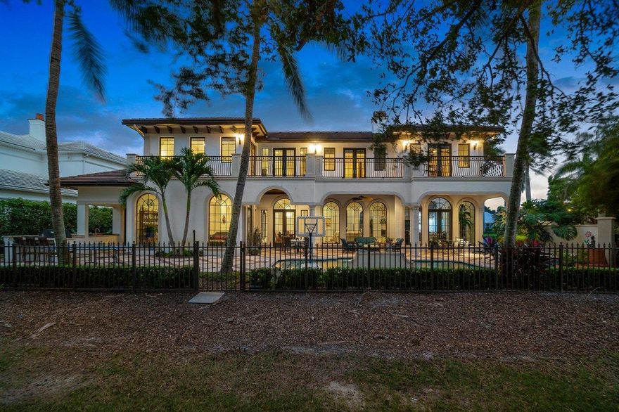 Absolutely stunning golf course home in the highly sought after community of Royal Palm Yacht & Country Club. This gorgeous estate home features high ceilings, new wood flooring on the first floor, a 466+ bottle wine room, and stunning pond and golf views. The kitchen features viking and subzero appliances,a wet bar, 2 Bosch dishwashers, and open concept pantry. Other features include an elevator, office, clubroom, junior master suite, impressive terrace views, and cozy covered lanai.In addition, this home sits on an extremely private lot with no adjacent property to the south, and boasts an array of charming bird life. With a newly completed roof in 2019, this home is move-in ready.