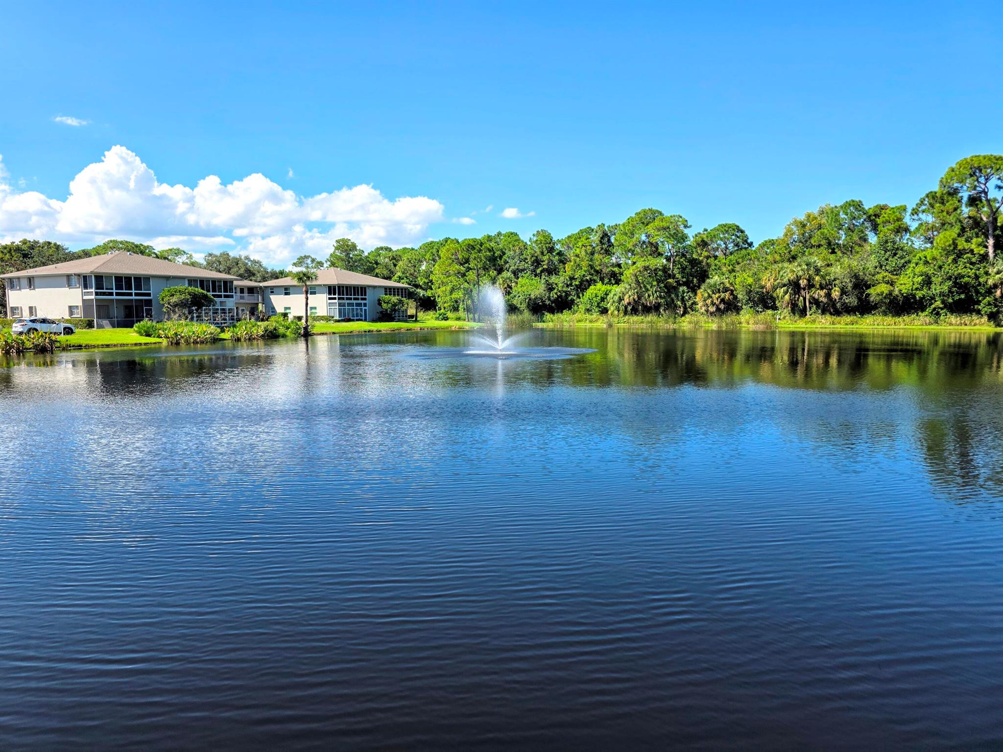 PRIVATE PRESERVE VIEWS JUST FOR YOU!!Come see this Well Priced 2 Bedroom Condo Corner Unit Located in the 55+ Community of Lake Vista. This Unit is Unique as it is one of the Few that is Set Up as a Split Bedroom Floor Plan, and Offers Wonderful Preserve Views from Your Enclosed Porch with No Other Buildings in Sight. The Master Bath in this Unit has been Beautifully Renovated, as well as Having a New Stove and Fridge, A/C Replaced in 2023, and the Water Heater in 2020. The Community has Lots to Offer and is Very Active. There is a Community Center with Pool, Spa, Pool Table Room, Event Area available to Rent, Fitness Room, Shuffleboard, Tennis, Pickleball, Library Etc.. Hard to Get Bored in This Community. If Your Ready for the Relaxing Life, CALL TODAY!!