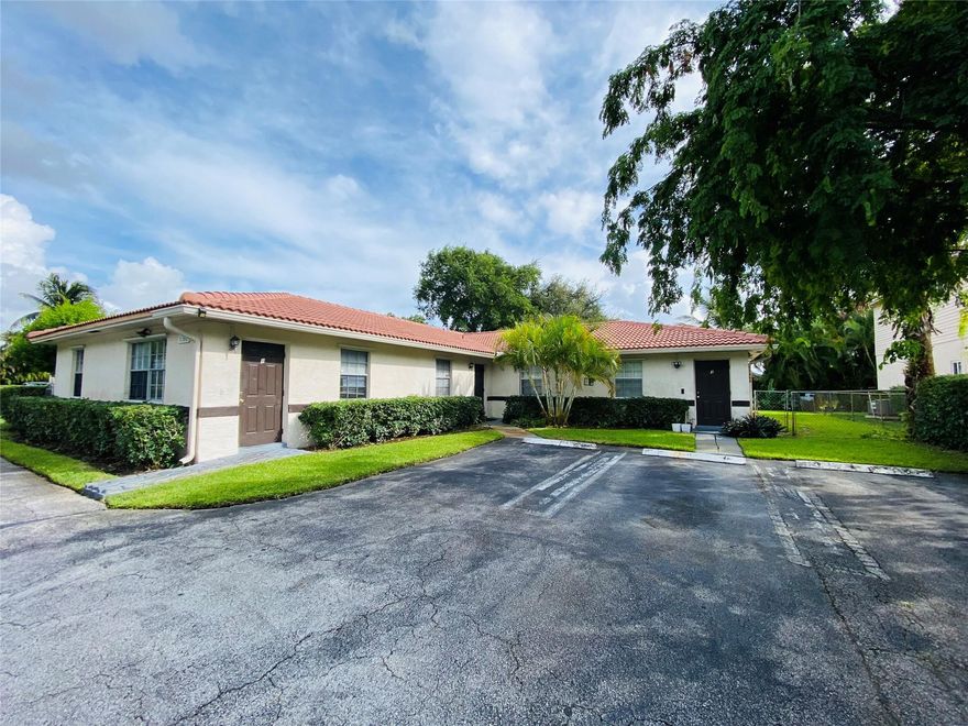 Discover comfort and convenience in this charming and spacious apartment located in a quiet triplex setting. Enjoy the privacy of your own entrance and the serenity of a large, lush back garden, perfect for relaxing outdoors or entertaining friends. The home features an open floorplan. A shared washer and dryer are conveniently located at the back of the property for your use. Ideally situated in the heart of Coral Springs, near Coral Ridge Dr. & Sample Rd, you’ll have easy access to the Sawgrass Expressway, major business centers, Costco, Crunch Fitness, Publix, and a wide variety of shopping and dining options. With no HOA restrictions and a fast approval process, moving in is quick and stress free. This inviting apartment is available now, ready for you to make it your new home.