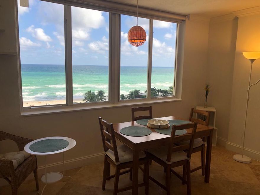 Wow... fantastic Direct Ocean Front, Air BNB friendly and Income Producing Unit in the famous Marco Polo. This unit has breathtaking views, which hit you the moment you enter. Updated kitchen, bathroom, flooring, impact windows,  and fully furnished turnkey operation. Unit is not on the Hotel Program, so Live in it or rent it out immediately, your choice. Unit easily has bookings lined up - start making money on day one. Monthly Maintenance fee includes: electricity, water, internet, wifi, valet parking and much more. Full service resort with multiple dining options and amenities. Oceanfront building with direct access to the ocean. Pool with free towels and gym with sauna. Special Assessment has been paid in Full. This is truly a splendid unit. Florida living at it best.