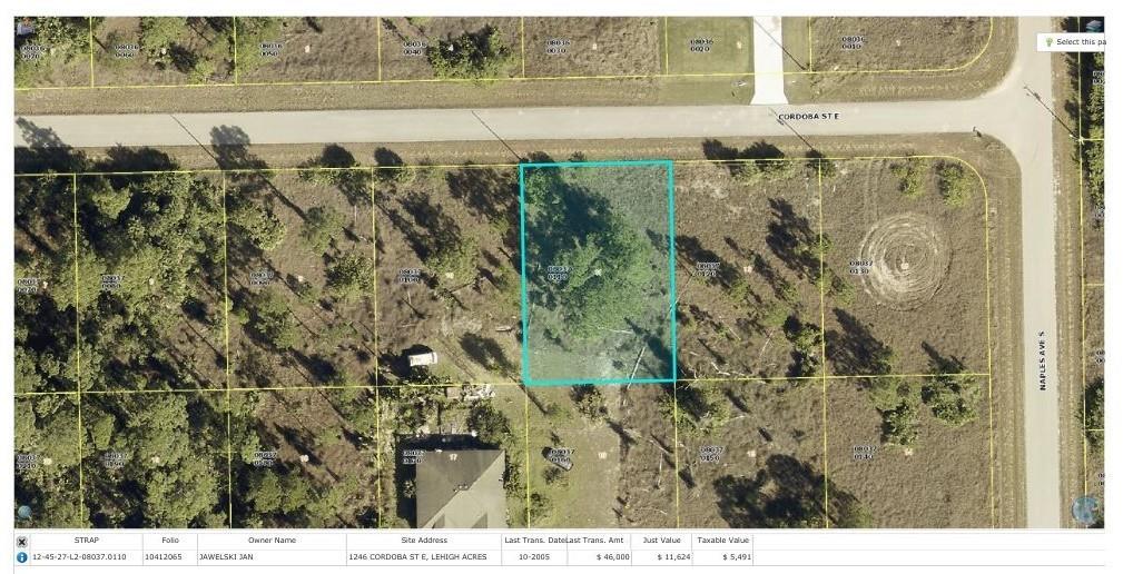 Lehigh Acres Unit8Blk37-Lot11 - Land