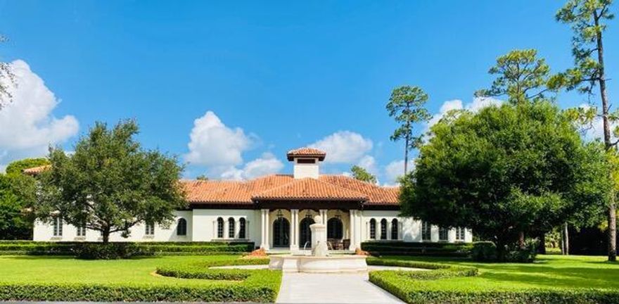 Magnificent multi generational estate featuring privacy, wildlife and solitude.