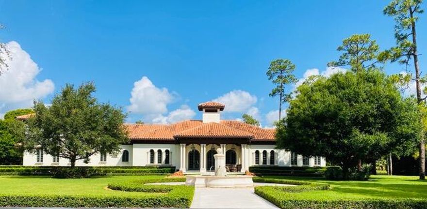 Magnificent multi generational estate featuring privacy, wildlife and solitude.